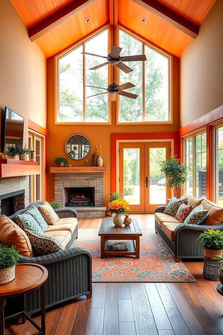 Family Gathering Atmosphere - 22 Sunroom With Fireplace