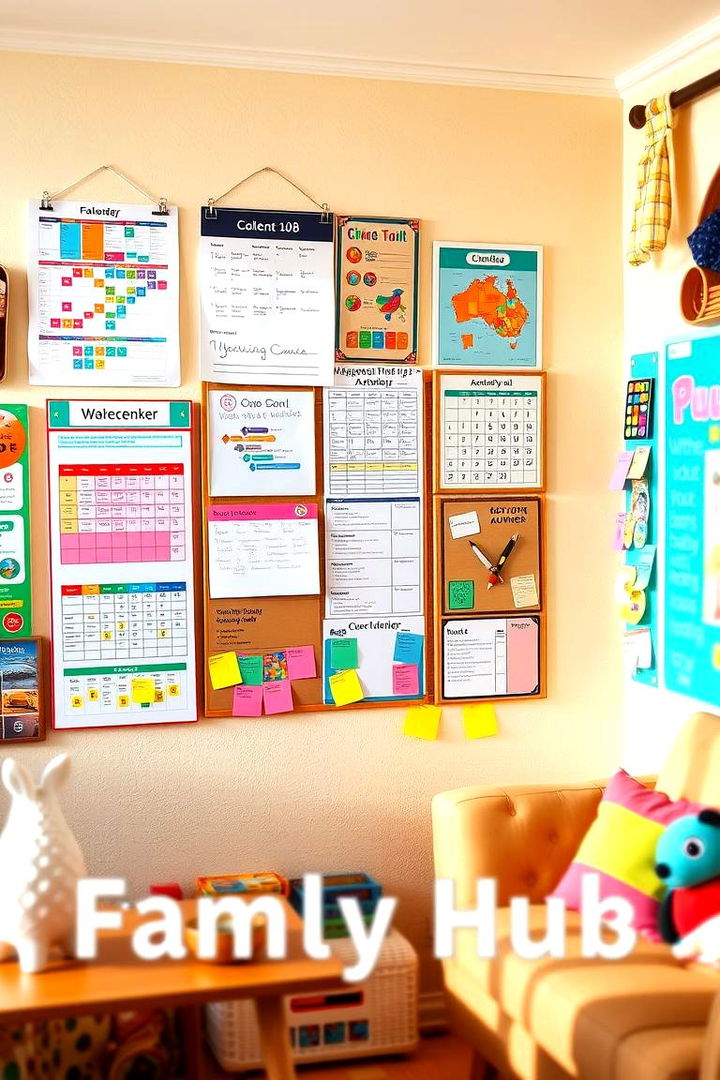 Family Hub Command Center - 22 Command Center Ideas