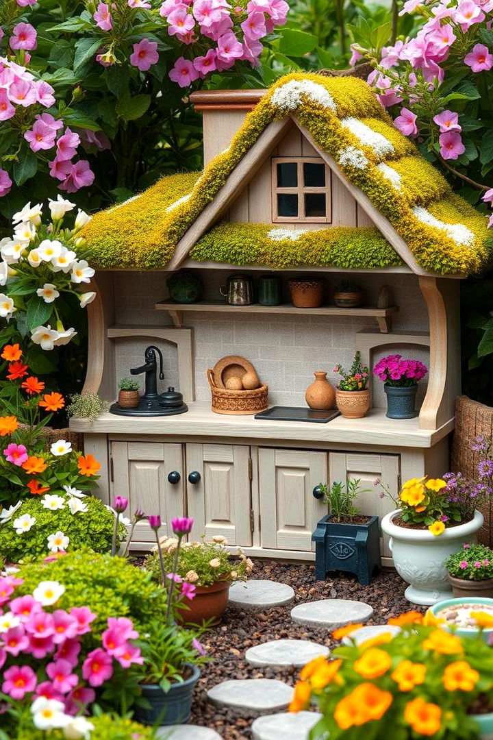 Fantasy Garden Kitchen - 22 Mud Kitchen Ideas for Kids