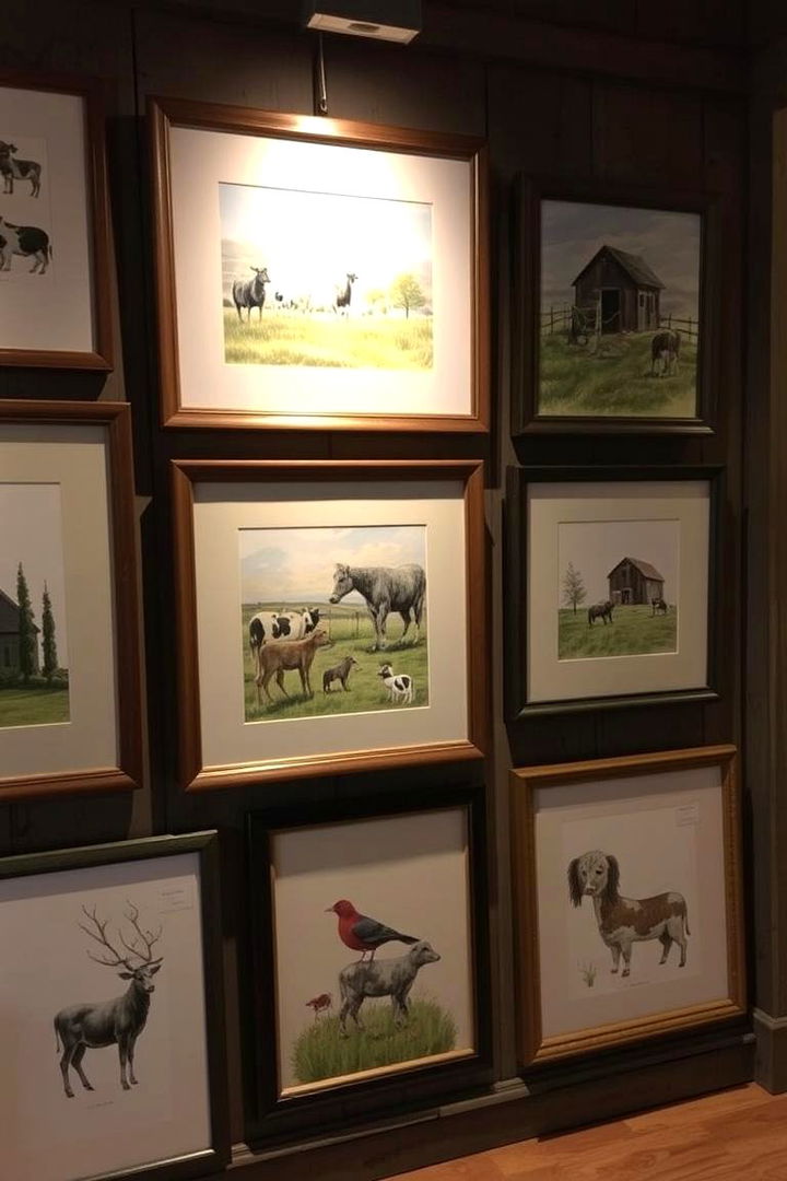 Farm Inspired Wall Art - 22 Farmhouse Decor Ideas