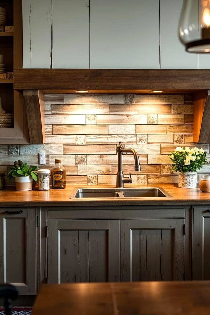 Farmhouse Charm Design - 22 Fireplace Backsplash Ideas