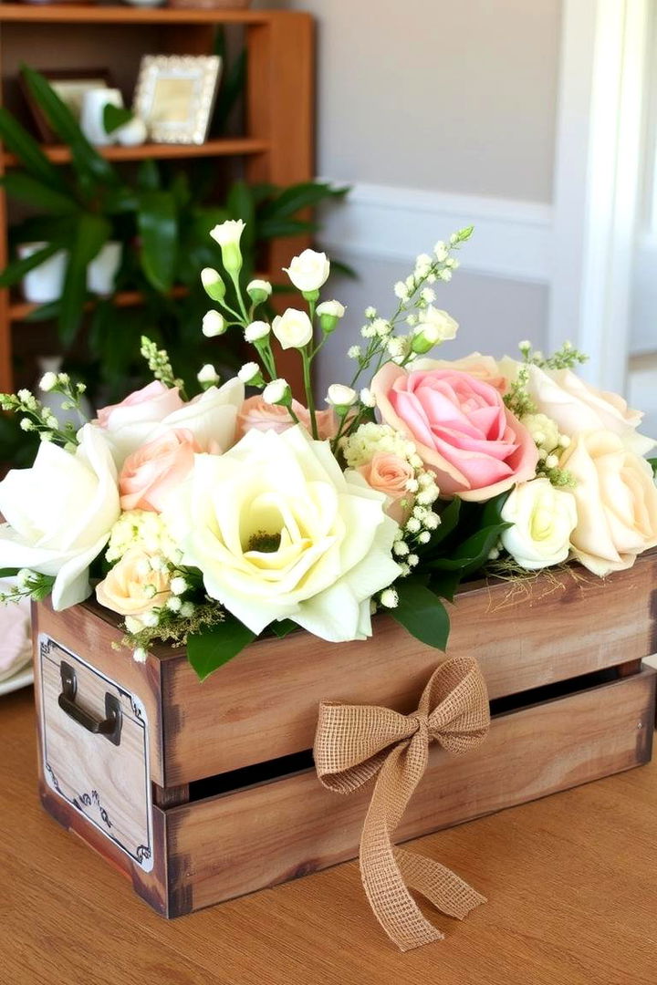 Farmhouse Chic Details - 22 Rustic Wedding Centerpieces