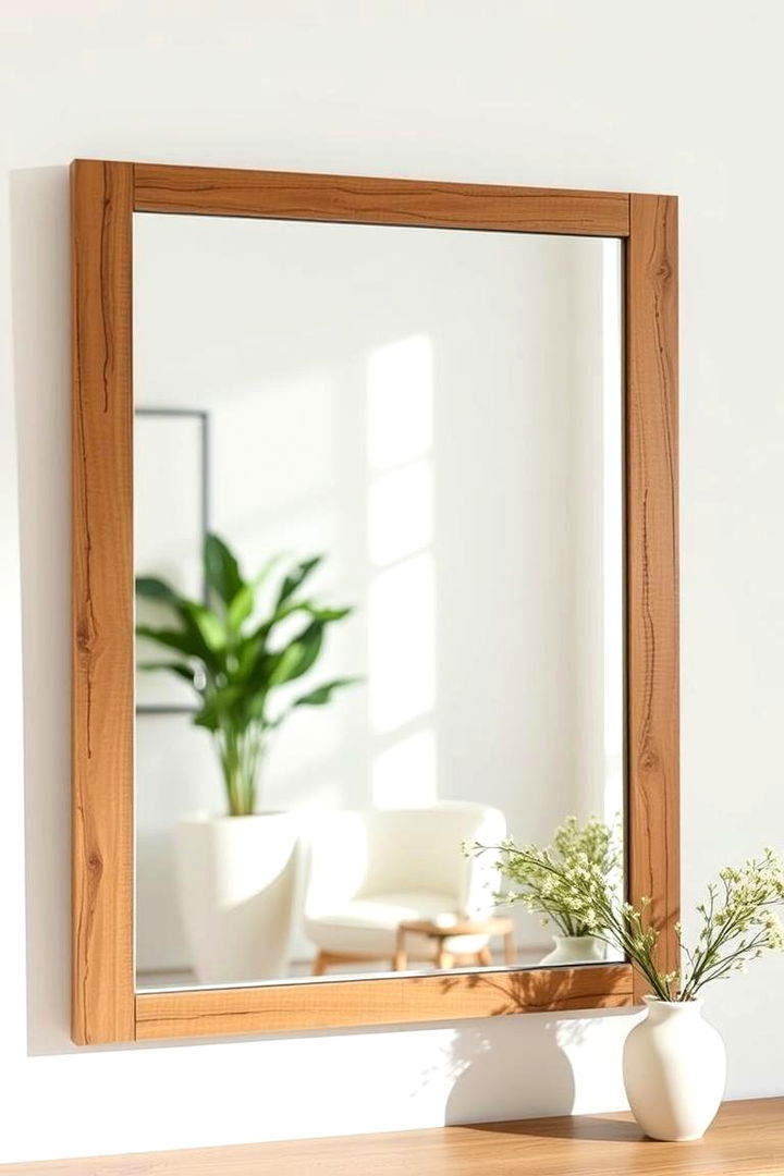 Farmhouse Chic Minimalism - 22 Farmhouse Bathroom Mirrors Ideas