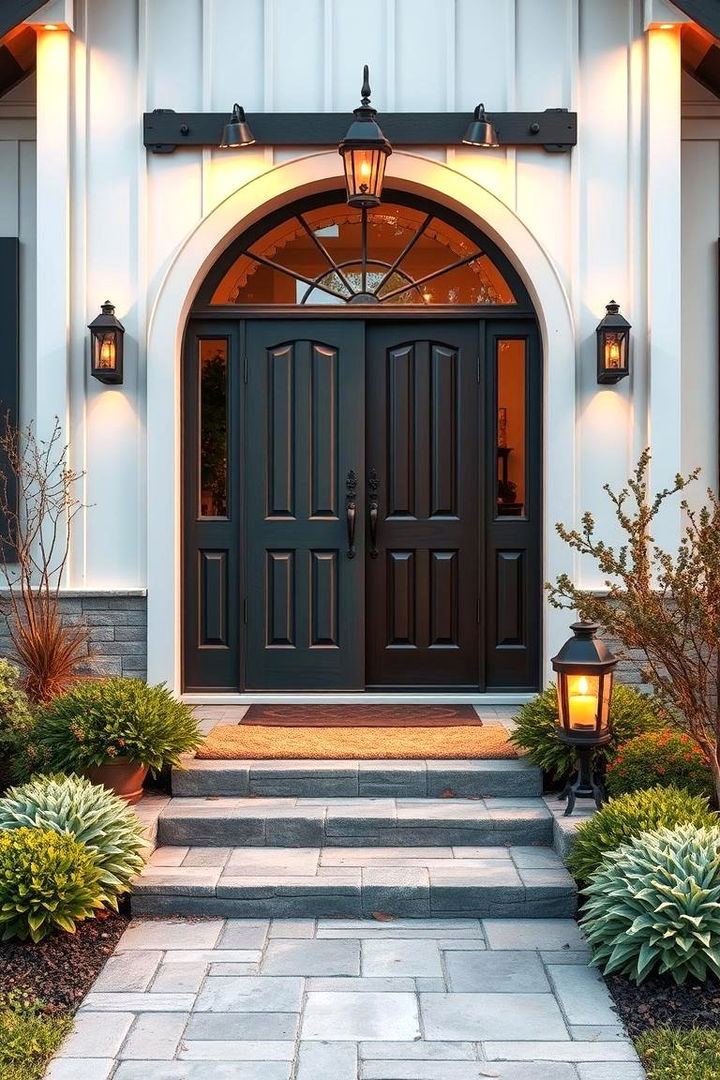Farmhouse Curb Appeal Statement - 22 Farmhouse Entryway Ideas