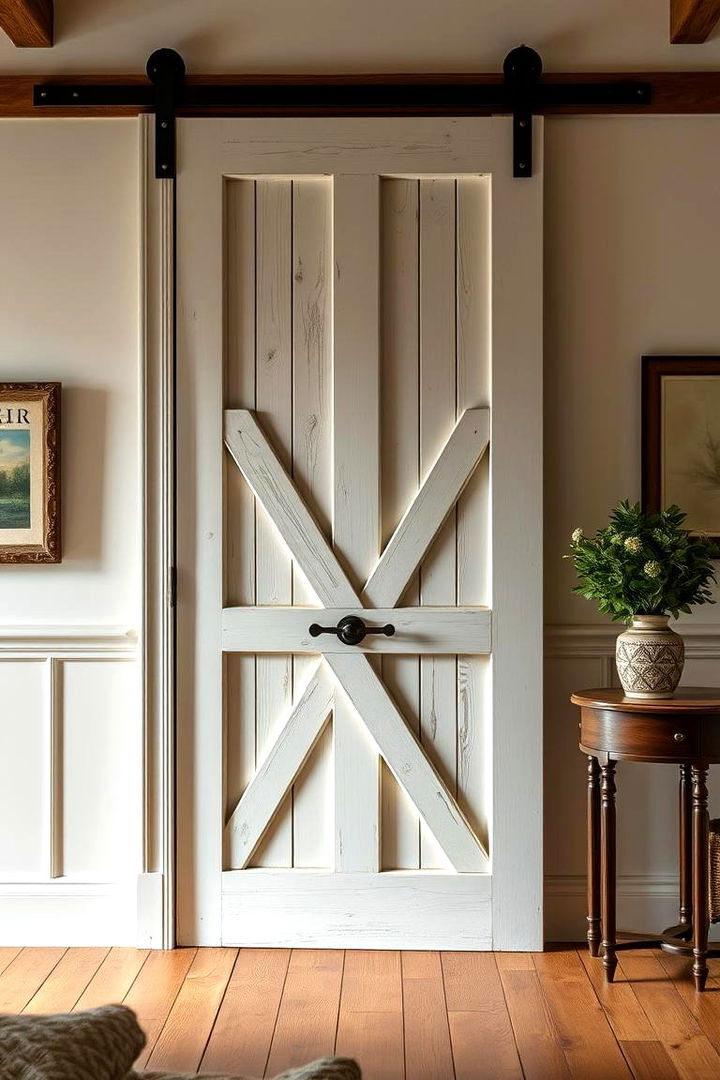 Farmhouse Elegance Barn Doors - 22 Barn Door Ideas