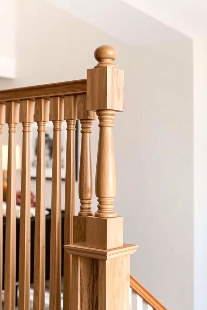 Farmhouse Inspired Balusters - 22 Farmhouse Rustic Stair Railing Ideas