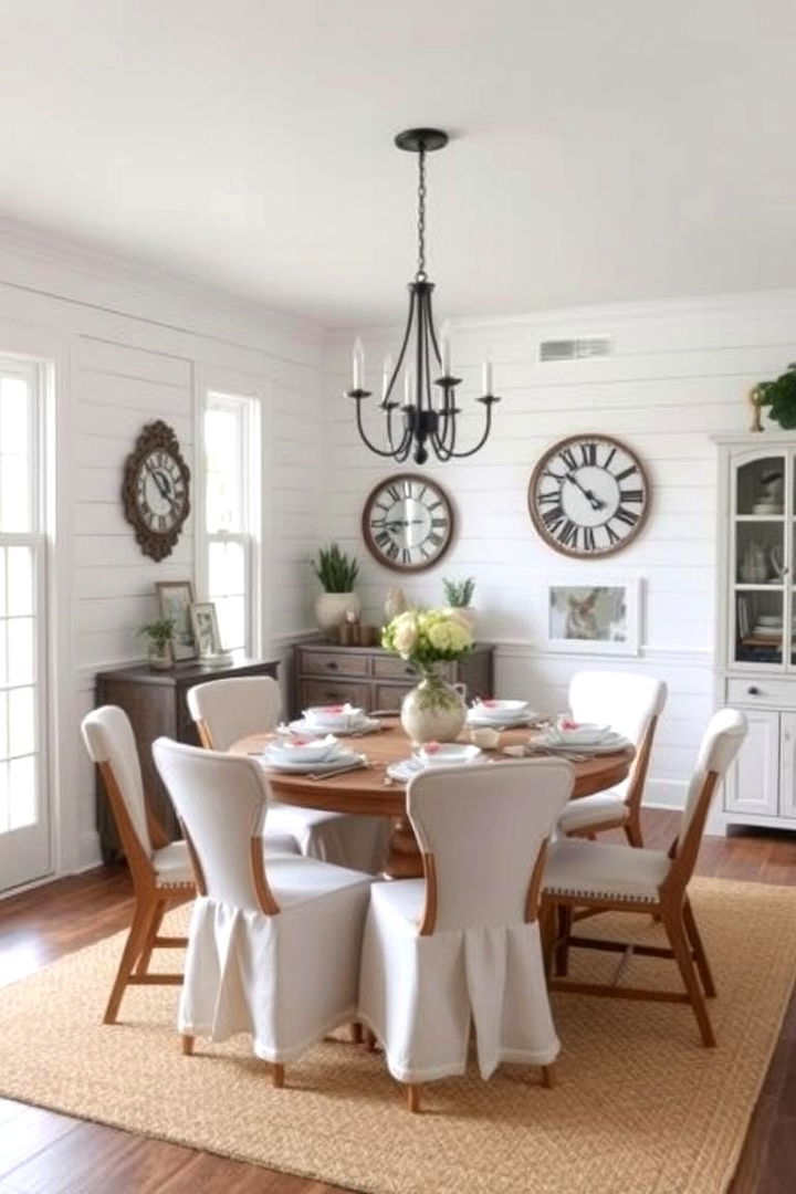 Farmhouse Inspired Charm - 22 Shiplap Dining Room Wall Ideas
