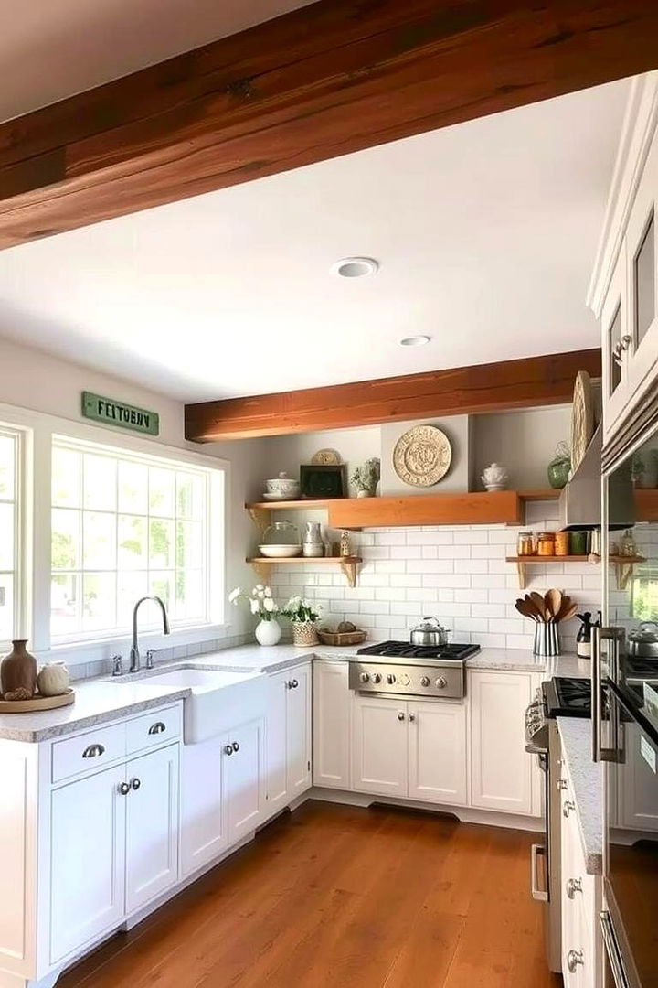 Farmhouse Inspired Greenhouse Kitchen Styling - 22 Greenhouse Kitchen Design Ideas