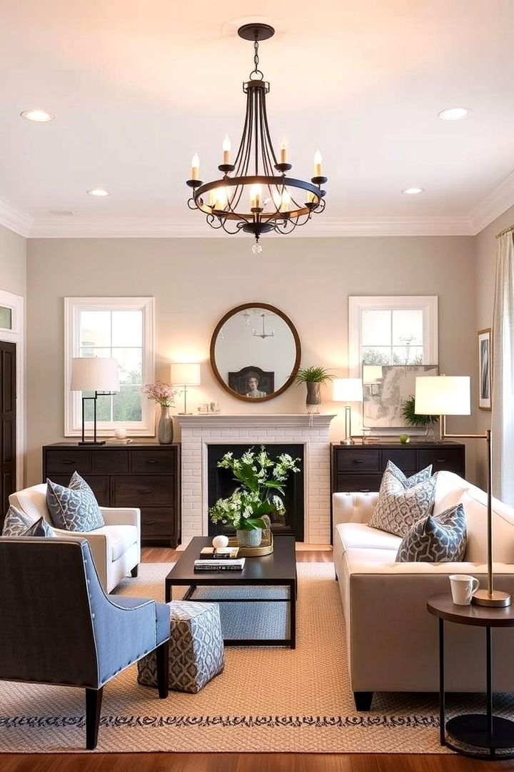 Farmhouse Lighting Magic - 22 Joanna Gaines Living Room Ideas