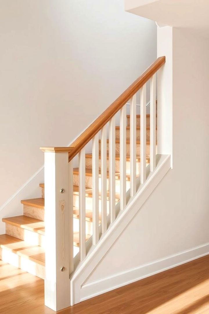 Farmhouse Simplicity - 22 Farmhouse Rustic Stair Railing Ideas