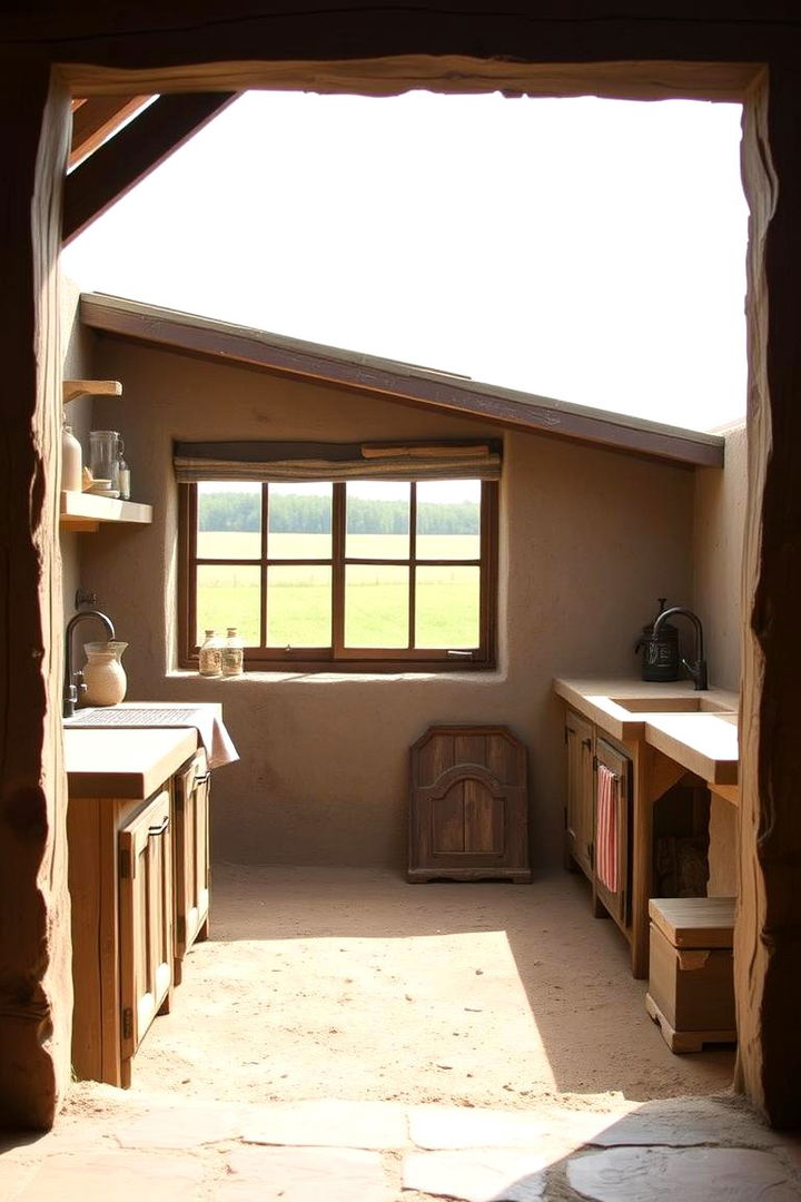 Farmhouse Style Mud Kitchen - 22 Mud Kitchen Ideas for Kids