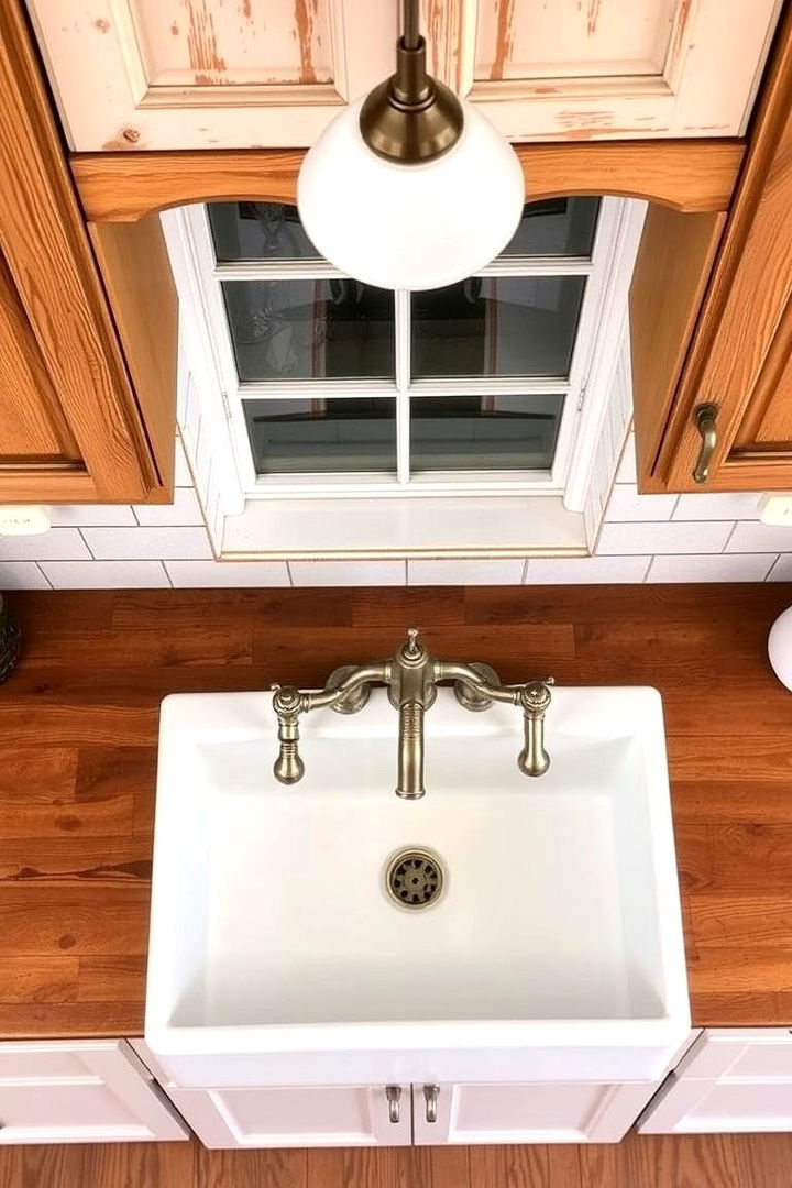 Farmhouse Style Sinks and Functional Elegance - 22 Tuscan Kitchen Design Ideas