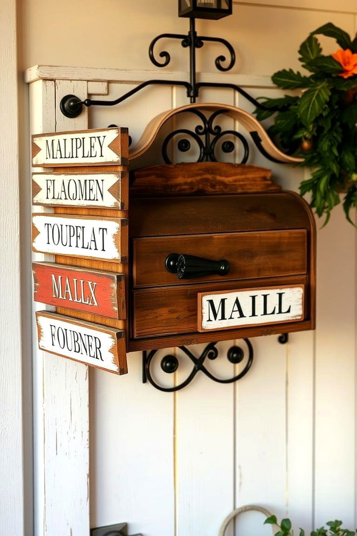 Farmhouse Touch - 22 Mailbox Decor Ideas