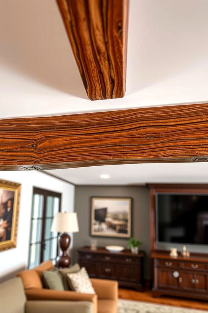 Faux Wooden Elegance - 22 Decorative Ceiling Beam Ideas