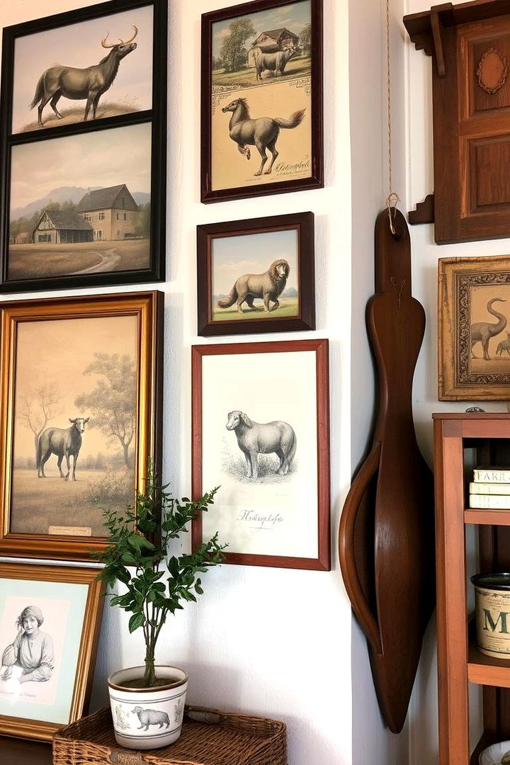 Featuring Sublime Farmhouse Artwork - 22 Farmhouse Bedroom Ideas