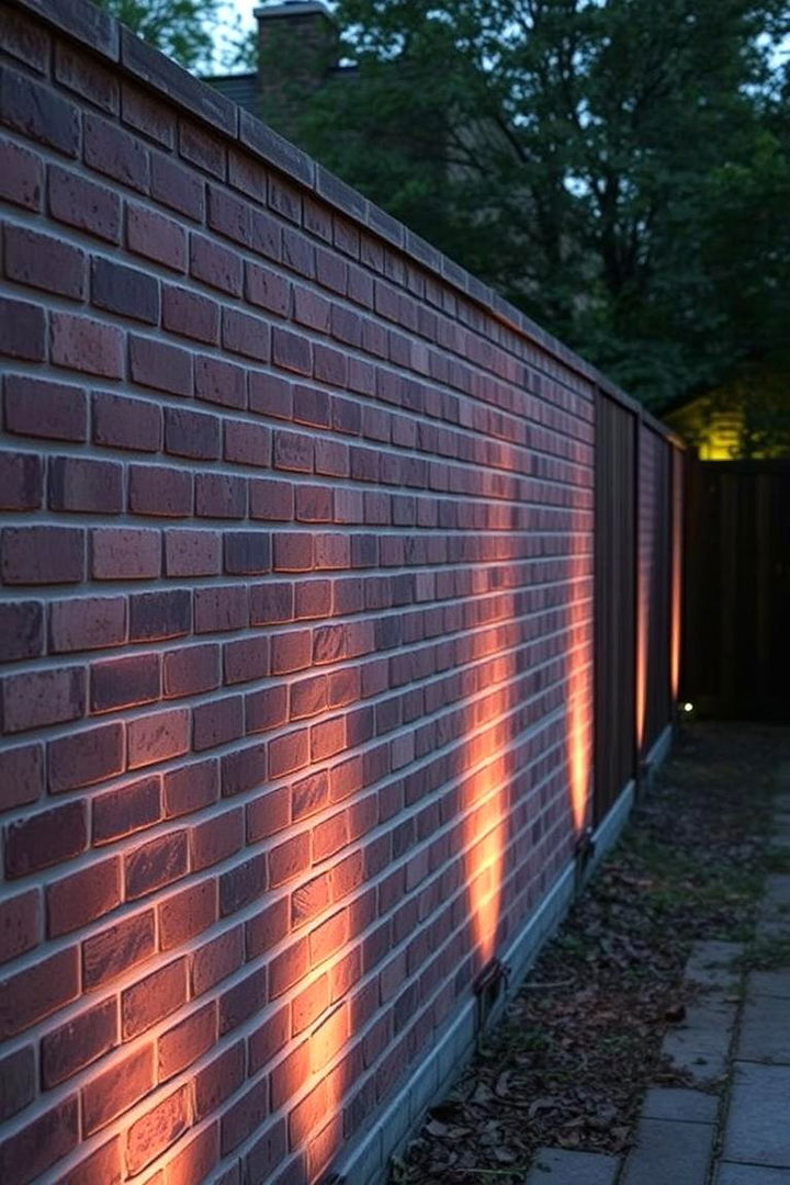 Fence and Wall Accent Lighting - 22 Landscape Lighting Ideas