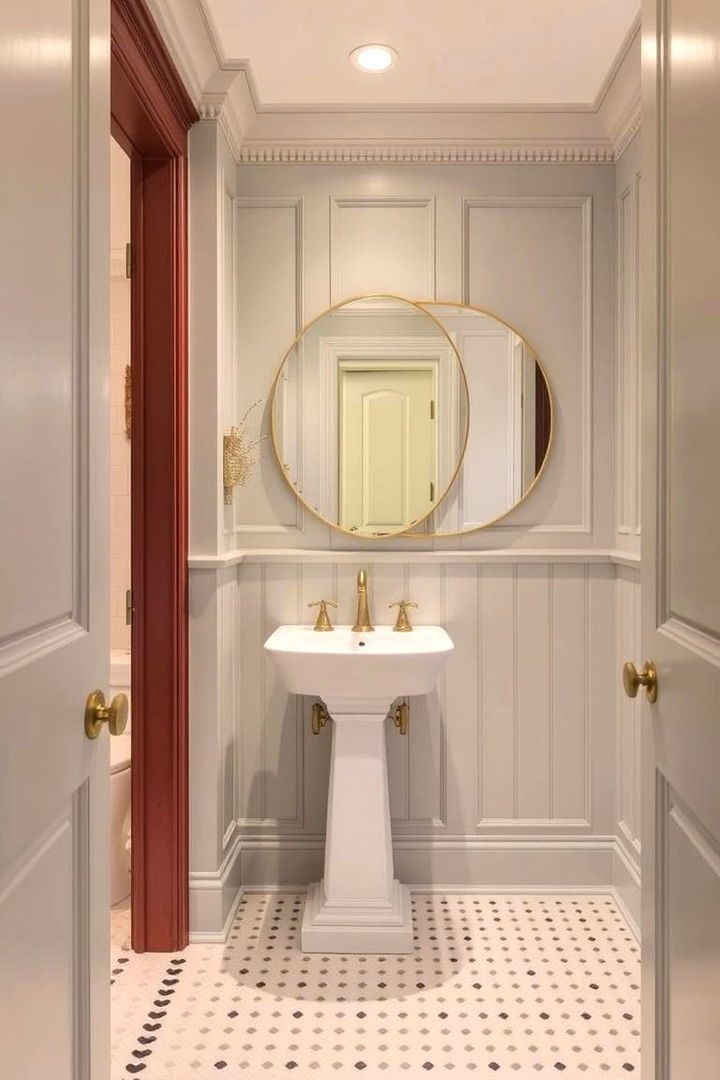 Final Flourish with Custom Beadboard Touches - 22 Beadboard Bathroom Ideas