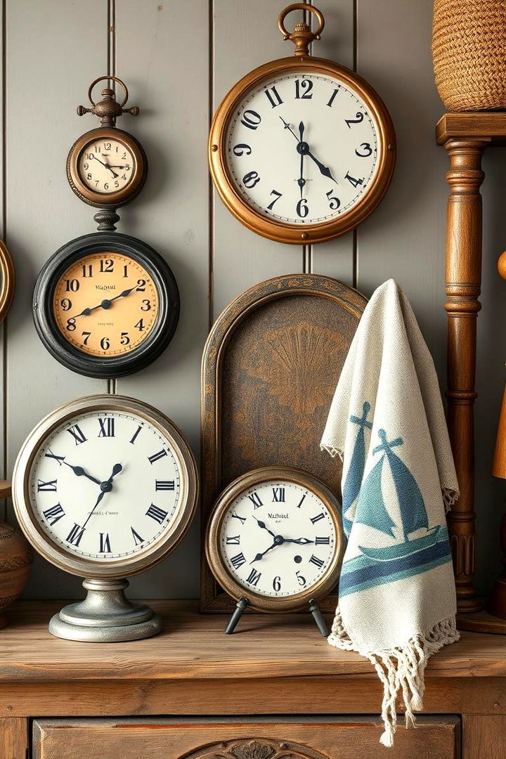 Finishing Touches with Nautical Accessories - 22 Nautical Bathroom Ideas