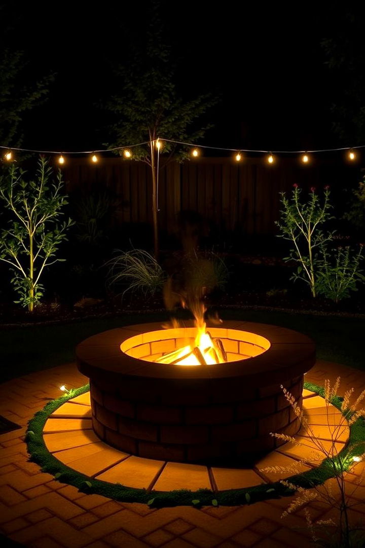 Fire Pit Surround Lights - 22 Outdoor Lighting Ideas