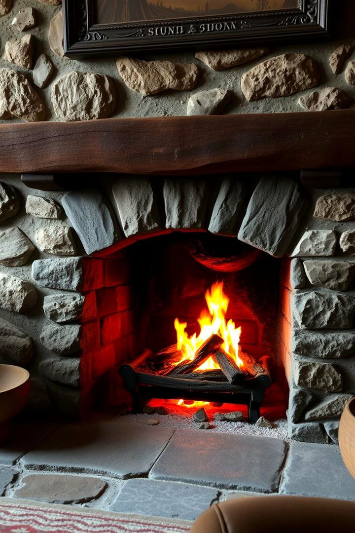 Firelight Ambiance and Intimate Settings - 22 Traditional Fireplaces