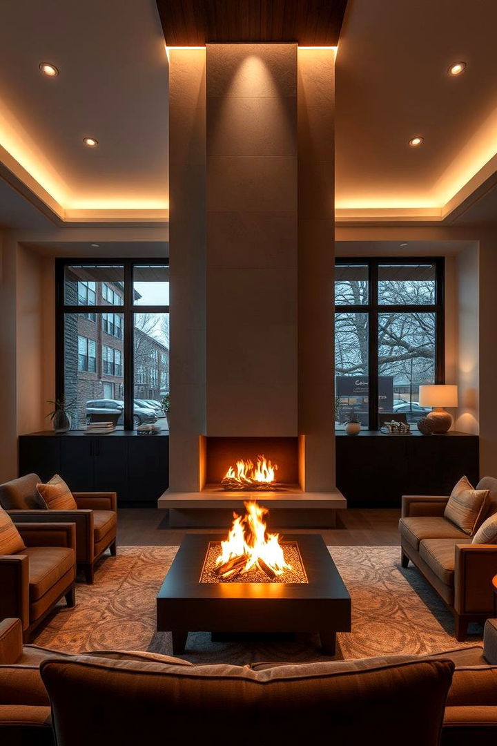 Fireplace Focal Point - 22 Cozy Living Room Ideas