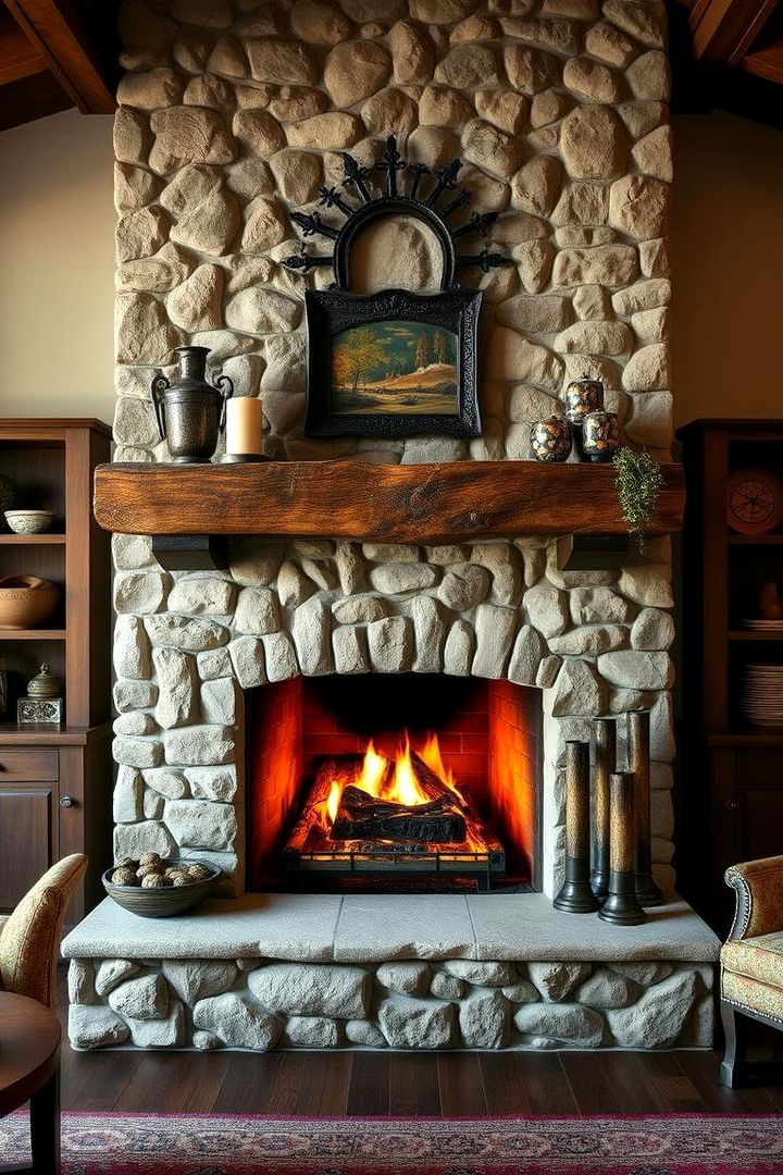 Fireplace as a Focal Point - 22 Rustic Fireplaces