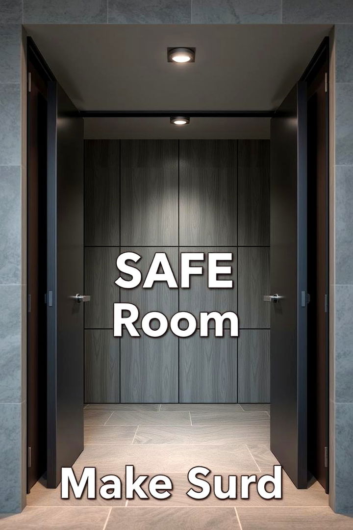 Fireproof Material Selection - 22 Safe Room Ideas