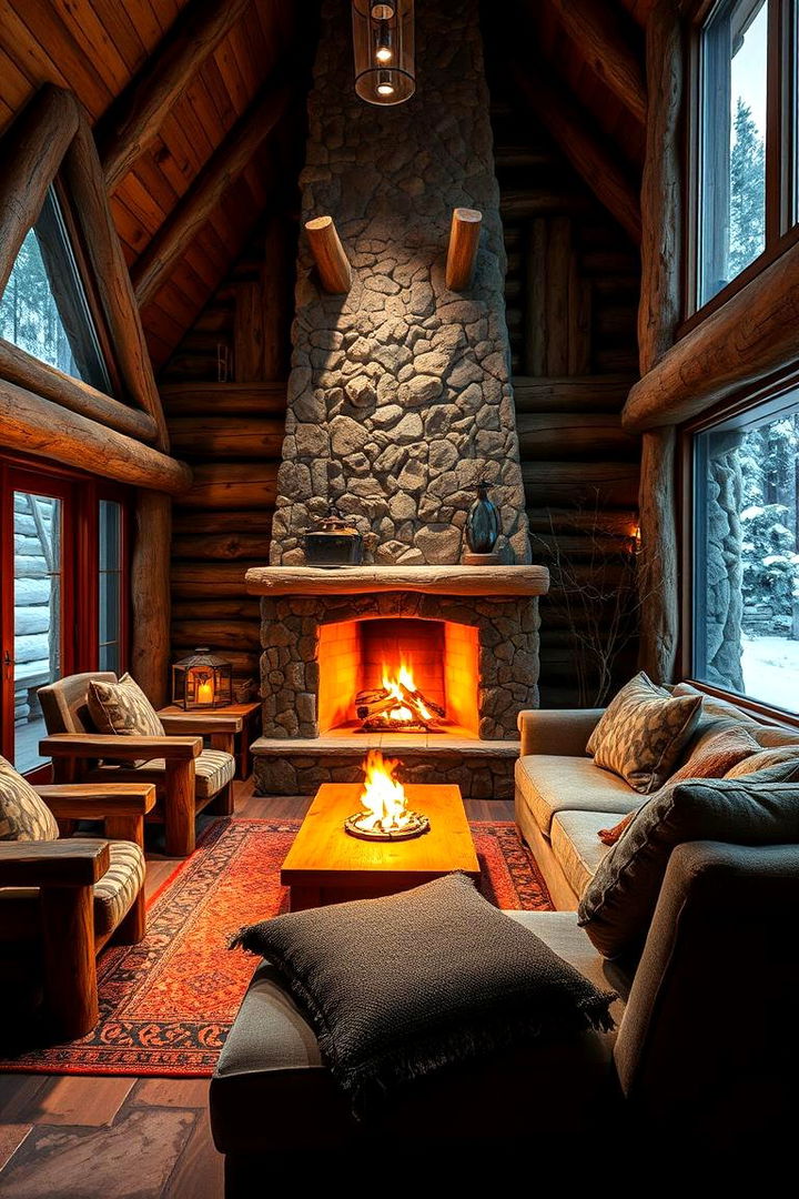 Fireside Retreat Design - 22 Rustic Fire Pit Ideas