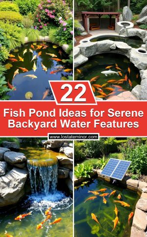 22 Fish Pond Ideas for Serene Backyard Water Features - Lost At E Minor