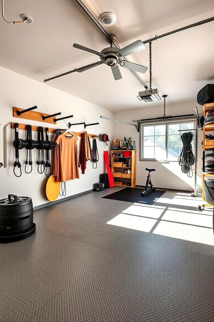 Fitness and Hobby Space - 22 Detached Garage Ideas