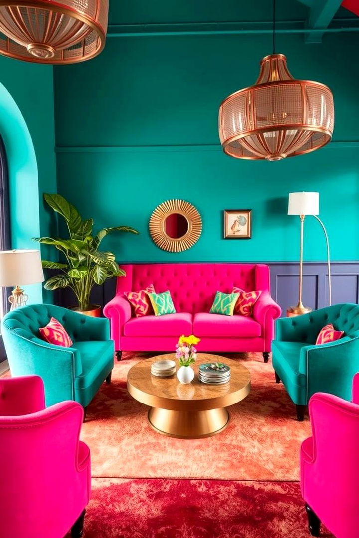 Flamboyant Furniture Pieces - 22 Bohemian Maximalist Decor Ideas