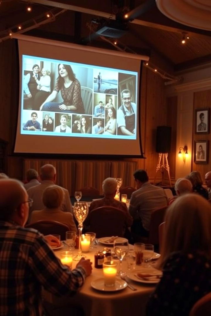 Flashback Slideshow Evening - 22 Graduation Party Ideas