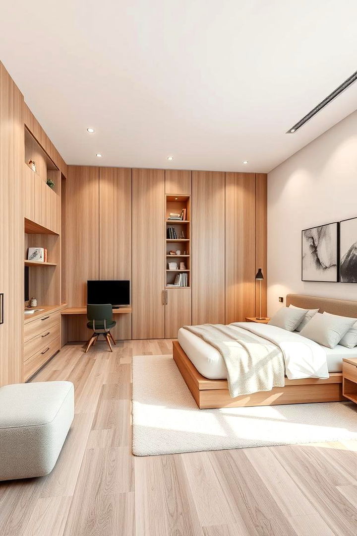 Flexible Layout for Modern Living - 22 Modern Bedroom Ideas