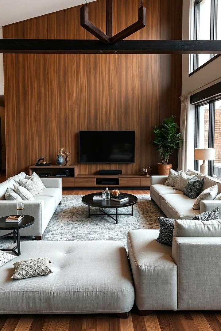 Flexible Modular Seating - 22 Tv Room Ideas