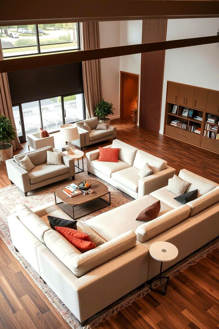 Flexible Seating Arrangements - 22 Long Living Room Ideas