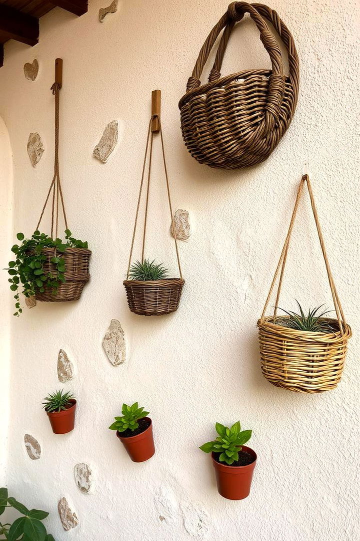 Floating Baskets Smart and Stylish - 22 Wall Storage Ideas