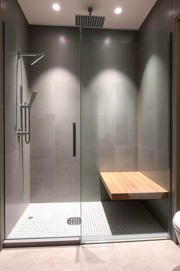 Floating Bench Installations - 22 Shower Surround Ideas