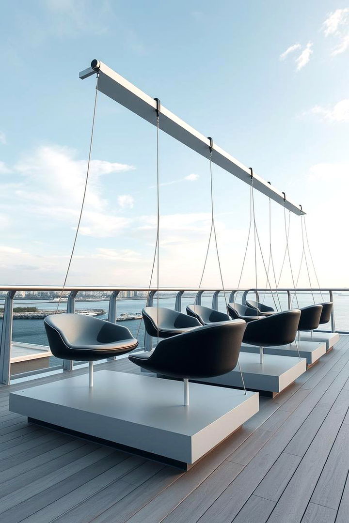 Floating Deck Seating - 22 Deck Seating Ideas