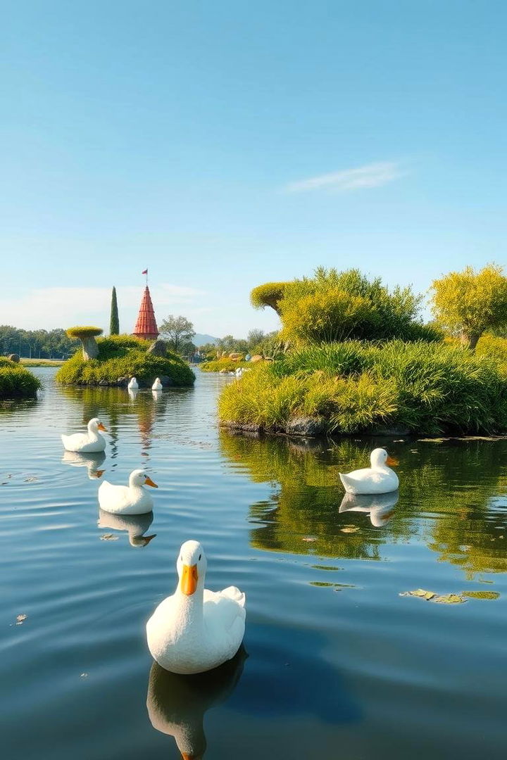 Floating Islands for Biodiversity - 22 Duck Pond Ideas