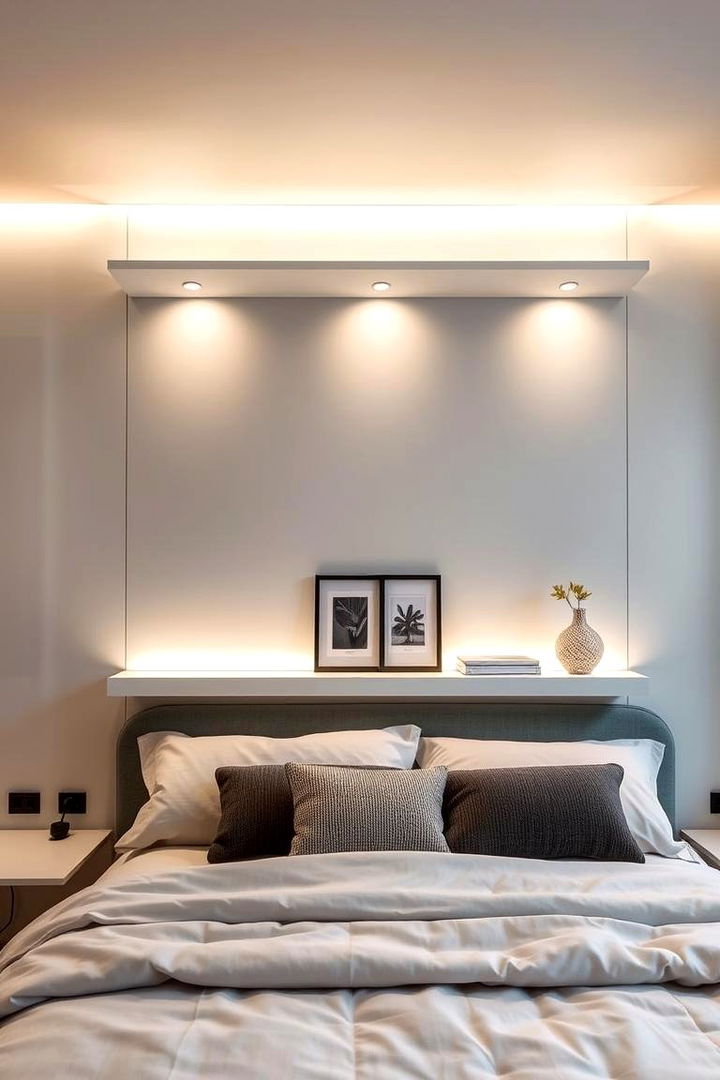 Floating Light Shelf Designs - 22 Bedroom Lighting Ideas