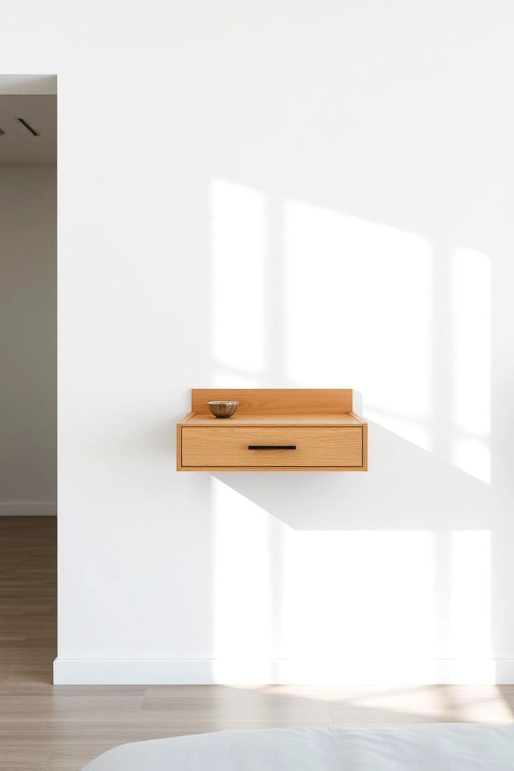 Floating Nightstand - 22 Nightstand Ideas