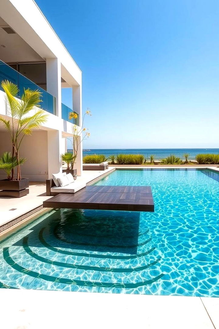 Floating Platform Spool Pool - 22 Spool Pool Ideas