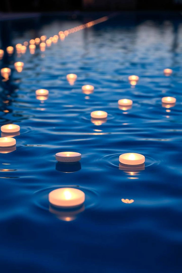 Floating Pool Lights - 22 Outdoor Lighting Ideas