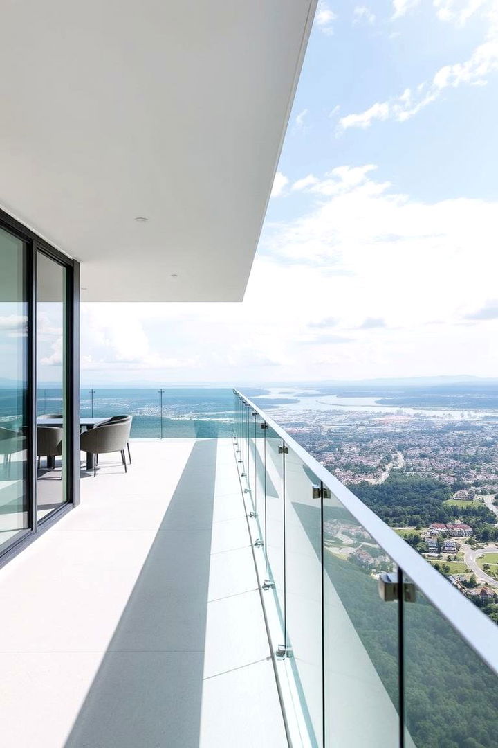 Floating Railings - 22 Balcony Railing Design Ideas