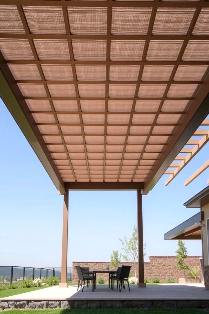 Floating Roof Illusion - 22 Pergola Roof Ideas