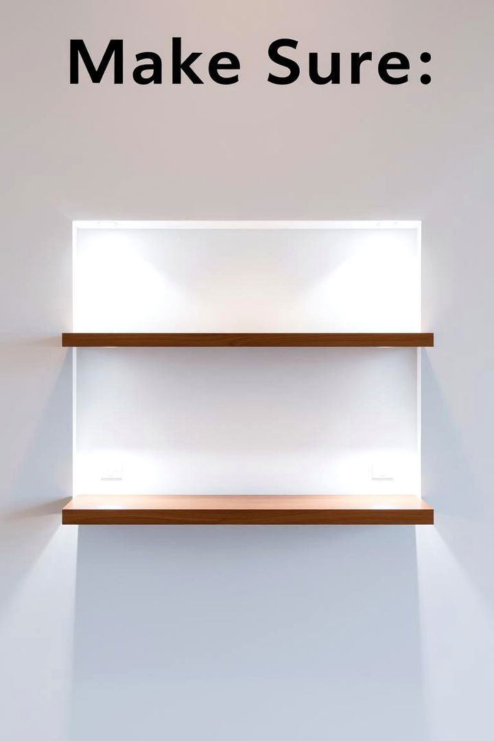 Floating Shelf Illumination - 22 Bookshelf Lighting Ideas