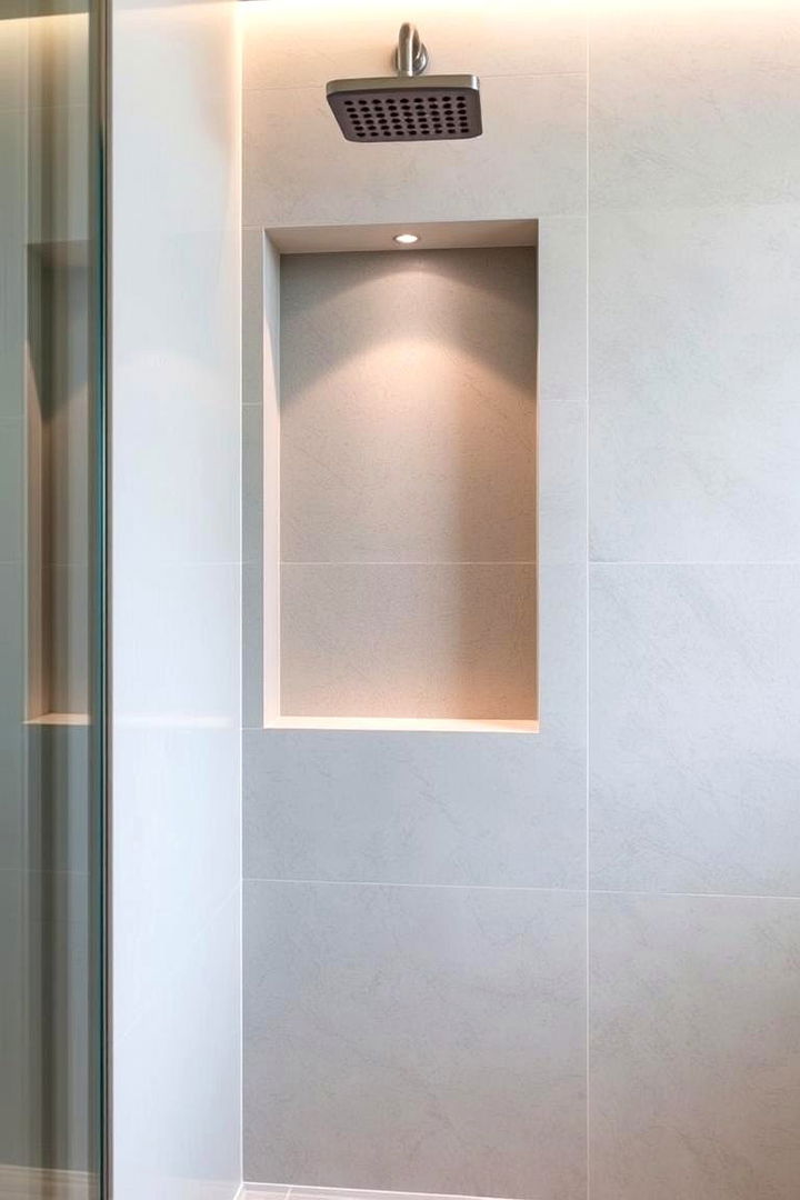 Floating Shower Niches - 22 Bathroom Shower Ideas