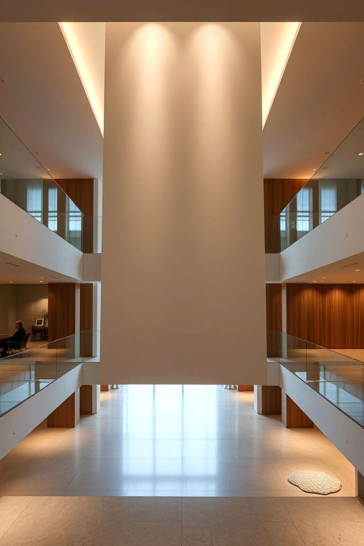 Floating Transition Panels - 22 Floor Transition Ideas