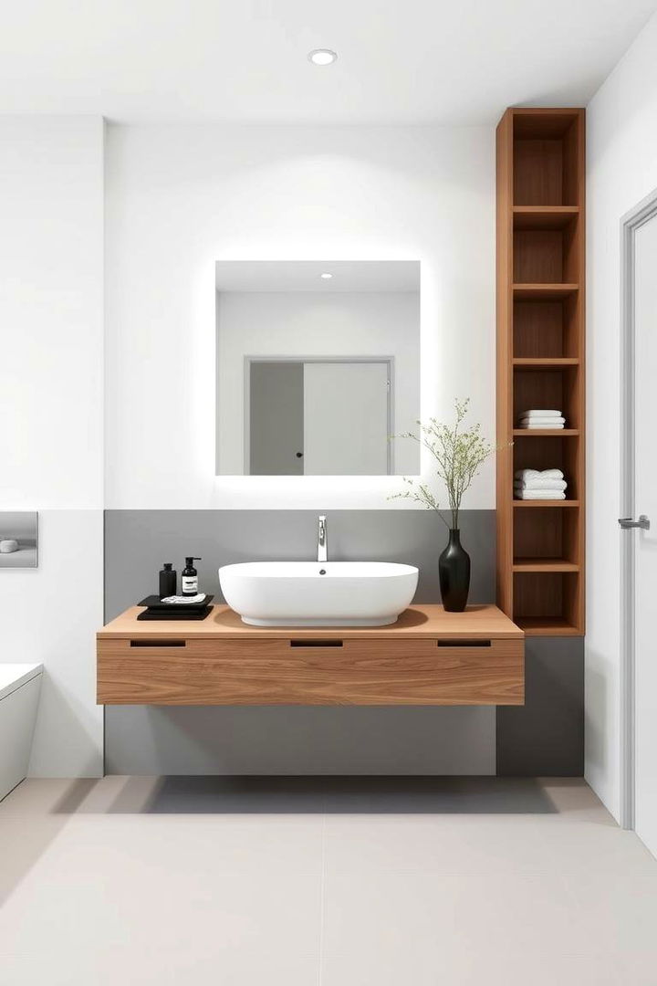 Floating Vanities and Streamlined Storage - 22 Scandinavian Bathroom Ideas