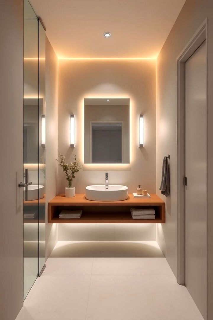 Floating Vanity Designs - 22 Ensuite Bathroom Ideas
